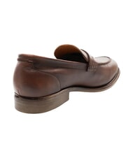 GAUD&Igrave; CARSON mocassins en cuir cognac ancien - Chaussures Homme - 4