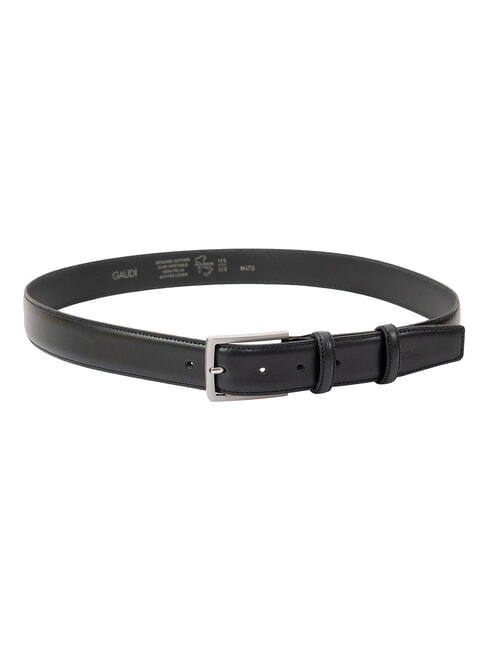 TEXAS Ceinture incurv&eacute;e, avec coutures NOIR - Ceintures