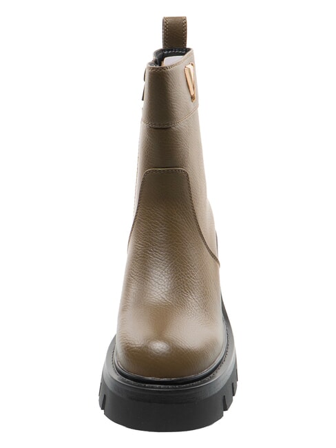 CONNIE DEER Bottines &agrave; talon de 7 cm MILITAIRE - Chaussures Femme