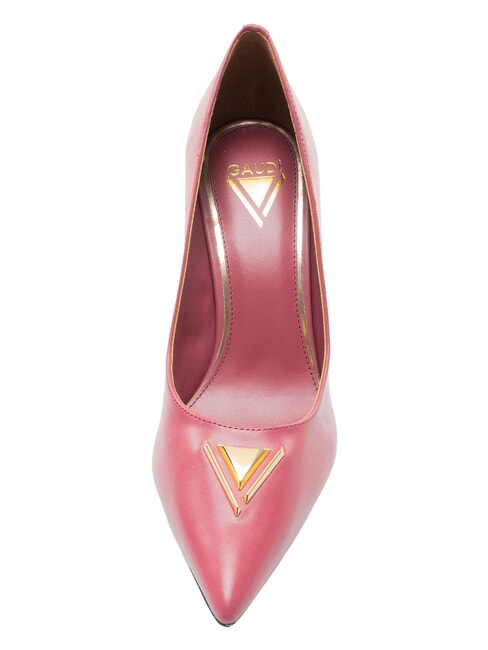COLETTE D&eacute;collet&eacute; en cuir magnolia - Chaussures Femme