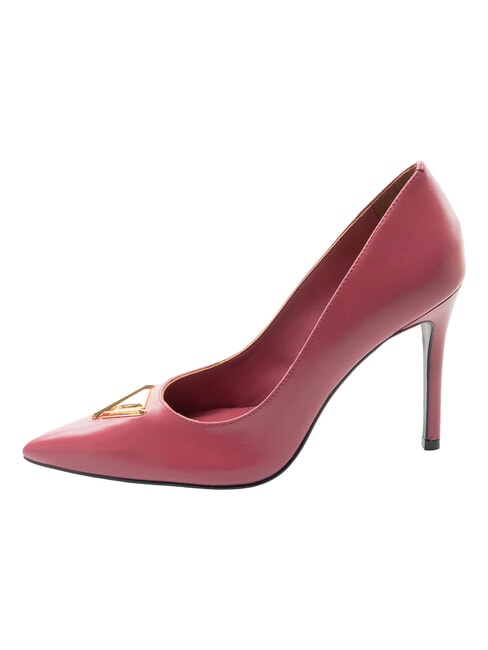 COLETTE D&eacute;collet&eacute; en cuir magnolia - Chaussures Femme