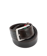 GAUD&Igrave; TEXAS Ceinture incurv&eacute;e, avec coutures marron fonc&eacute; - Ceintures - 3