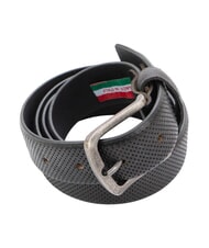 GAUD&Igrave; SANTA CROCE ceinture en cuir NOIR - Ceintures - 3