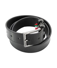 GAUD&Igrave; BRIDGE Ceinture en cuir fabriqu&eacute;e en Italie NOIR - Ceintures - 3