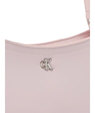 CALVIN KLEIN HARDWARE MONOGRAM sac bandouli&egrave;re rose berceau - Sacs pour Femme - 4