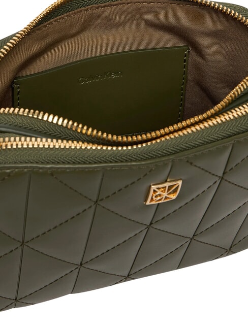 QUILTED EMBLEM Mini sac bandouli&egrave;re cypr&egrave;s - Sacs pour Femme