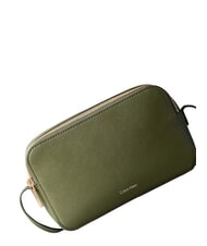 CALVIN KLEIN EMBOSSED LOGO Mini sac &agrave; bandouli&egrave;re cypr&egrave;s - Sacs pour Femme - 6