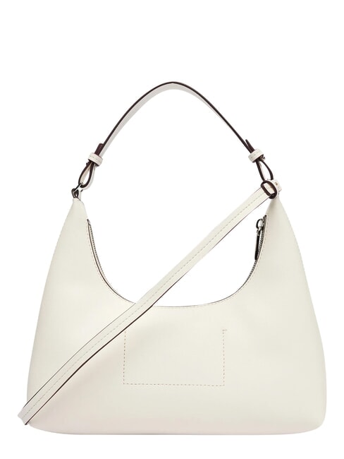 EMBOSSED LOGO Sac &agrave; bandouli&egrave;re, avec bandouli&egrave;re alysse blanche - Sacs pour Femme