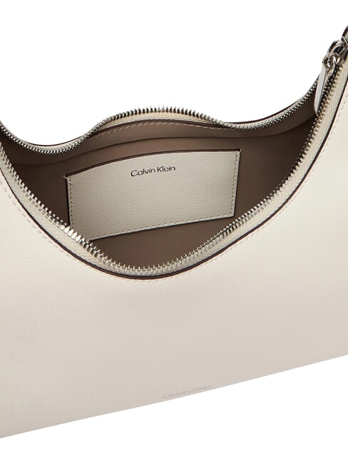 EMBOSSED LOGO Sac &agrave; bandouli&egrave;re, avec bandouli&egrave;re alysse blanche - Sacs pour Femme
