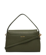 CALVIN KLEIN HARDWARE EMBLEM PEBB Sac &agrave; main avec bandouli&egrave;re cypr&egrave;s - Sacs pour Femme - 3