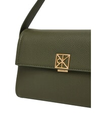 CALVIN KLEIN HARDWARE EMBLEM PEBB Sac &agrave; main avec bandouli&egrave;re cypr&egrave;s - Sacs pour Femme - 4