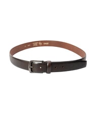 GAUD&Igrave; SANTA CROCE ceinture en cuir marron fonc&eacute; - Ceintures - 3