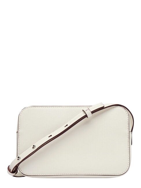 EMBOSSED LOGO Mini sac &agrave; bandouli&egrave;re alysse blanche - Sacs pour Femme