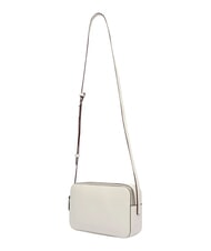 CALVIN KLEIN EMBOSSED LOGO Mini sac &agrave; bandouli&egrave;re alysse blanche - Sacs pour Femme - 6