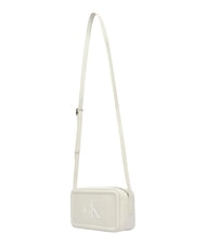 CALVIN KLEIN BOLD MONOGRAM Mini sac &agrave; bandouli&egrave;re alysse blanche - Sacs pour Femme - 6