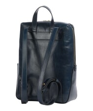 THE BRIDGE IOLANDA Sac &agrave; dos avec poche avant, en cuir abb d'or d'outre-mer - Sacs pour Femme - 2