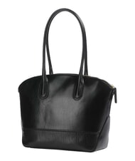 THE BRIDGE IOLANDA sac cabas bandouli&egrave;re en cuir black Gold - Sacs pour Femme - 2