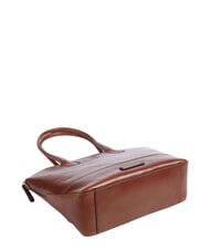 THE BRIDGE IOLANDA sac cabas bandouli&egrave;re en cuir MARRON - Sacs pour Femme - 5