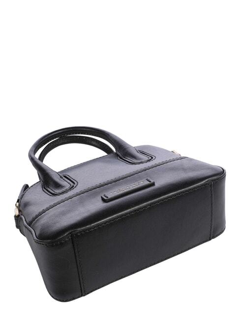 IOLANDA Mini sac &agrave; main, avec bandouli&egrave;re, en cuir black Gold - Sacs pour Femme