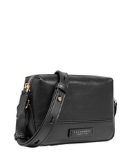 THE BRIDGE IOLANDA Mini sac bandouli&egrave;re en cuir black Gold - Sacs pour Femme - 4