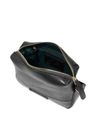 THE BRIDGE IOLANDA Mini sac bandouli&egrave;re en cuir black Gold - Sacs pour Femme - 5