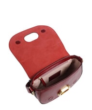 THE BRIDGE ILARIA Sac &agrave; bandouli&egrave;re en cuir cassis / or - Sacs pour Femme - 4