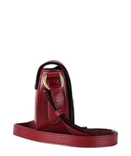 THE BRIDGE ILARIA Mini sac &agrave; bandouli&egrave;re en cuir cassis / or - Sacs pour Femme - 4