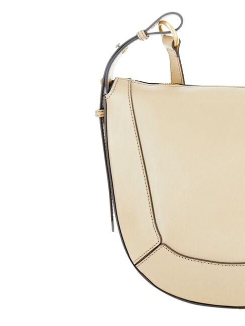 FEDORA Sac bandouli&egrave;re en cuir &agrave; rabat beurre ab. or - Sacs pour Femme