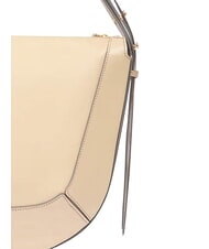 THE BRIDGE FEDORA Sac bandouli&egrave;re en cuir beurre ab. or - Sacs pour Femme - 3