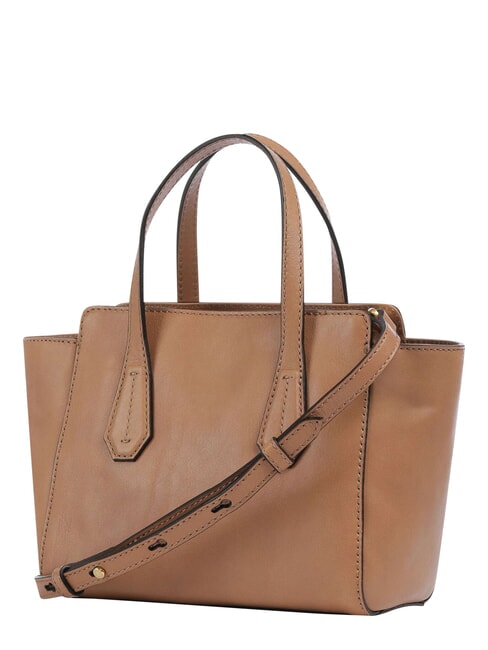 GLORIA  Sac &agrave; main, avec bandouli&egrave;re p&acirc;te d'amande abb. or - Sacs pour Femme