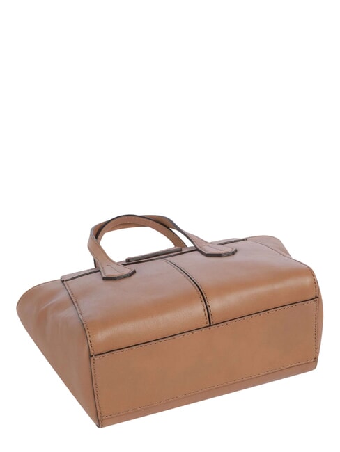 GLORIA  Sac &agrave; main, avec bandouli&egrave;re p&acirc;te d'amande abb. or - Sacs pour Femme