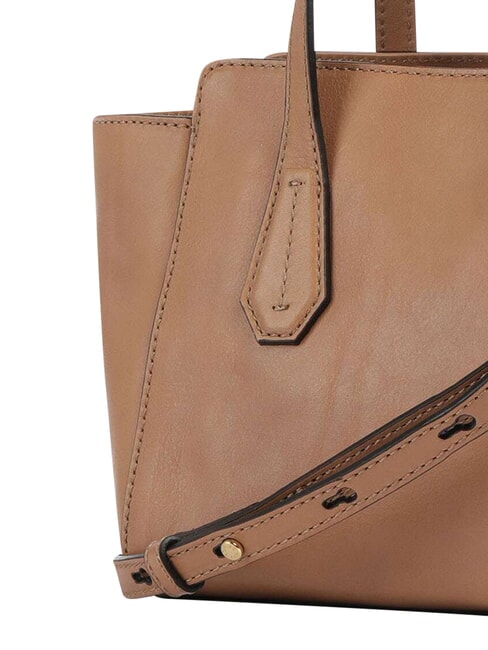 GLORIA  Sac &agrave; main, avec bandouli&egrave;re p&acirc;te d'amande abb. or - Sacs pour Femme