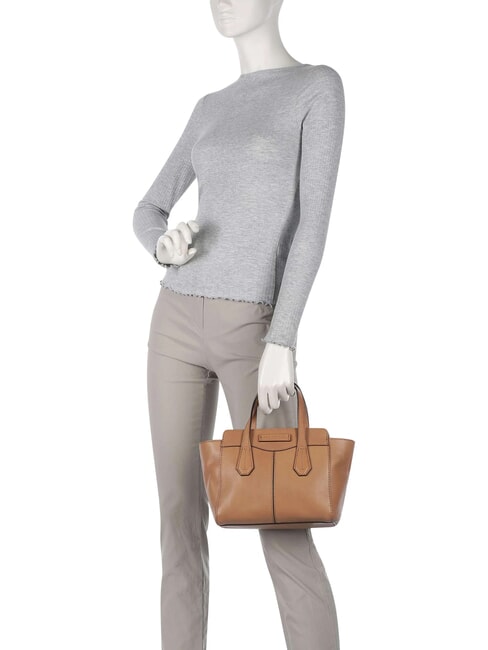 GLORIA  Sac &agrave; main, avec bandouli&egrave;re p&acirc;te d'amande abb. or - Sacs pour Femme