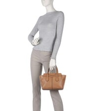 THE BRIDGE GLORIA  Sac &agrave; main, avec bandouli&egrave;re p&acirc;te d'amande abb. or - Sacs pour Femme - 7