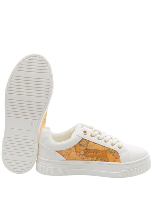 GEO Baskets Blanc / Beige G&eacute;o - Chaussures Femme