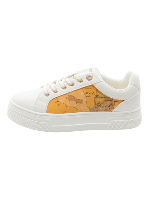 GEO Baskets Blanc / Beige G&eacute;o - Chaussures Femme