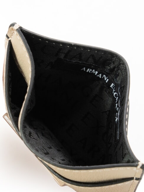 A|X Porte-carte de cr&eacute;dit plat sable - Portefeuilles Femme