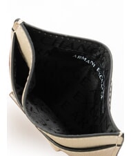 ARMANI EXCHANGE A|X Porte-carte de cr&eacute;dit plat sable - Portefeuilles Femme - 3