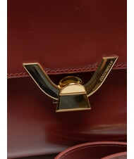 COCCINELLE DEW SHINY CALF Sac &agrave; main avec bandouli&egrave;re Brandy - Sacs pour Femme - 3