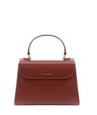 COCCINELLE DEW SHINY CALF Sac &agrave; main avec bandouli&egrave;re Brandy - Sacs pour Femme - 4