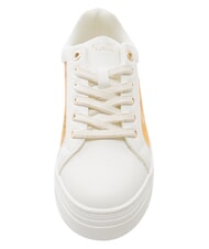 ALVIERO MARTINI PRIMA CLASSE GEO Baskets Blanc / Beige G&eacute;o - Chaussures Femme - 5