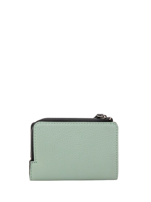 GMONEY57 Portefeuille en cuir, avec fermeture &eacute;clair lac - Portefeuilles Femme