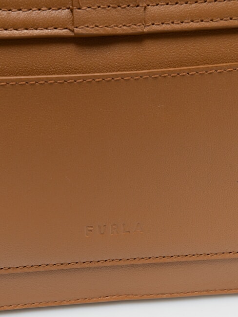 FLOW M Sac &agrave; main M en cuir tabac - Sacs pour Femme