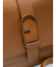 FURLA FLOW M Sac &agrave; main M en cuir tabac - Sacs pour Femme - 5