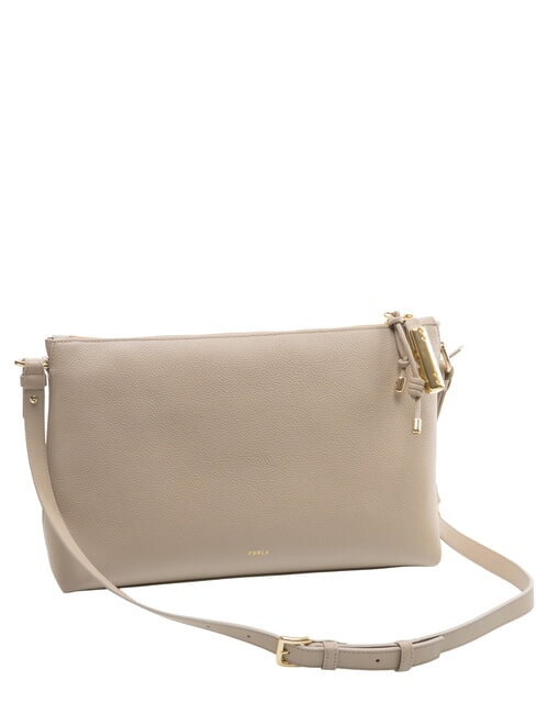 DEBBY Sac bandouli&egrave;re en cuir lin - Sacs pour Femme