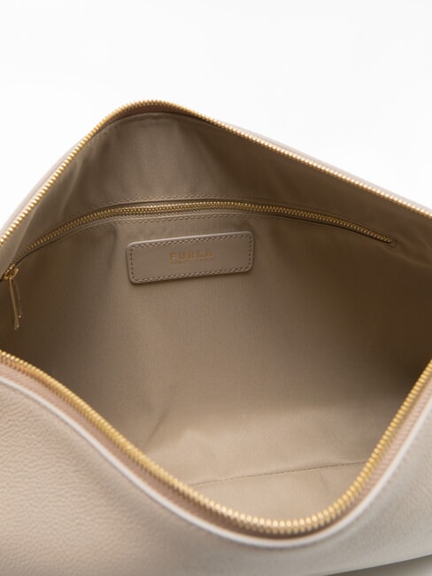 DEBBY Sac bandouli&egrave;re en cuir lin - Sacs pour Femme