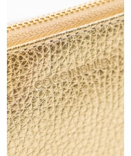 COCCINELLE ALIAS  Pochette en cuir d'or - Sacs pour Femme - 4