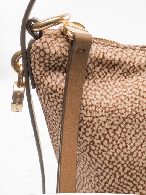 PRIVE Sac bandouli&egrave;re vertical mer Beiger - Sacs pour Femme