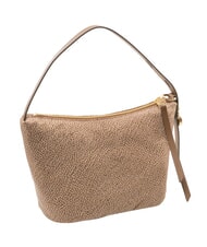 BORBONESE PRIVE Sac bandouli&egrave;re Hobo mer Beiger - Sacs pour Femme - 2