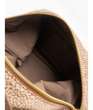 BORBONESE PRIVE Sac bandouli&egrave;re Hobo mer Beiger - Sacs pour Femme - 5